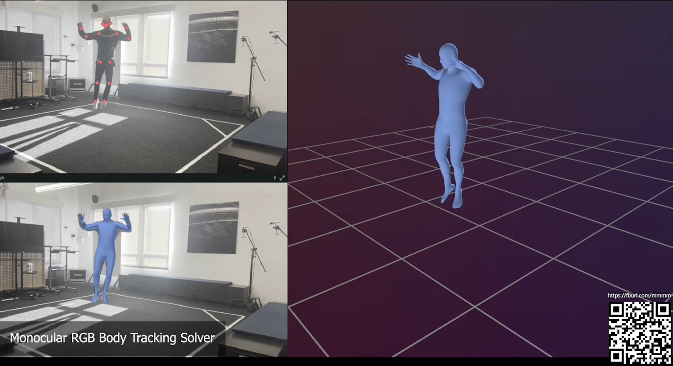 Monocular RGB Body Tracking Solver